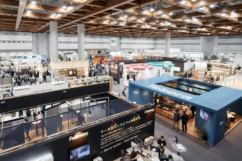 日本东京办公家具展展会现场图片