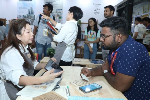 印度孟买家具展览会WOFX展会现场图片