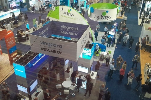 美国印第安纳波利斯酒店技术展览会HITEC展会现场图片