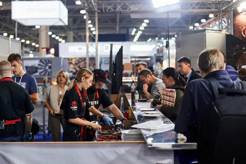 俄罗斯莫斯科茶和咖啡展览会展会现场图片