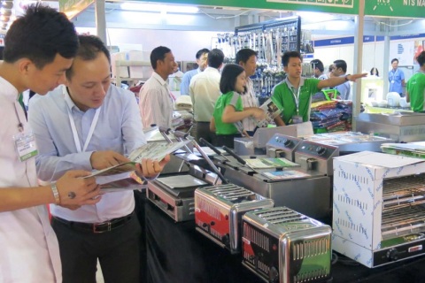 柬埔寨金边酒店用品及食品饮料展览会展会现场图片