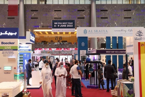 卡塔尔多哈酒店用品展览会展会现场图片