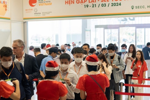 越南胡志明食品及酒店用品展览会展会现场图片