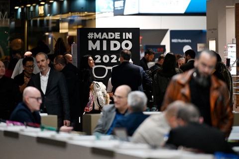 意大利米兰光学眼镜展览会展会现场图片