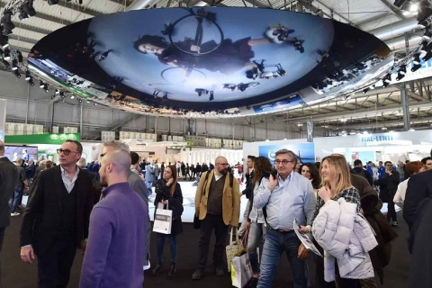 意大利米兰光学眼镜展览会展会现场图片