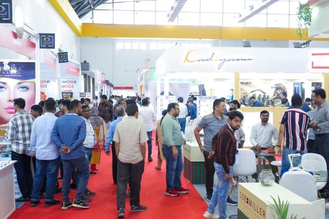 印度光学眼镜展览会展会现场图片