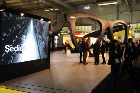 意大利米兰光学眼镜展览会展会现场图片