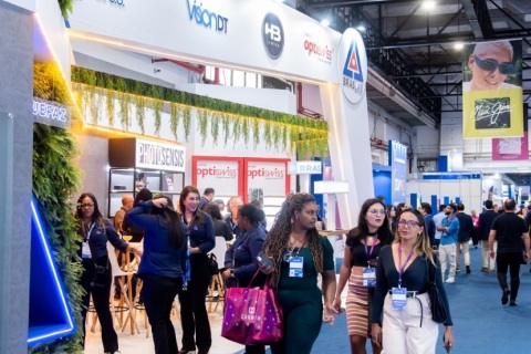 巴西圣保罗眼镜展览会展会现场图片