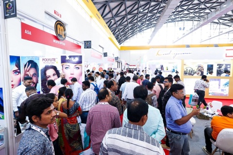 印度光学眼镜展览会展会现场图片