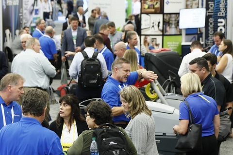 美国拉斯维加斯清洁设备、清洁用品展览会展会现场图片