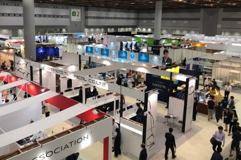 日本东京光学眼镜展览会展会现场图片
