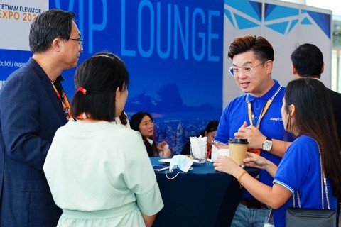 越南河内贸易展览会展会现场图片