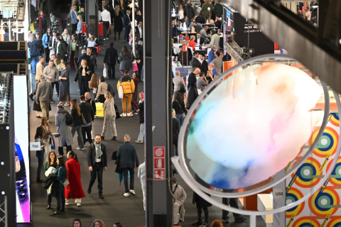 意大利米兰光学眼镜展览会展会现场图片