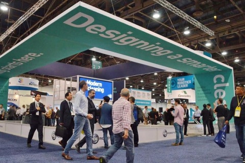 美国拉斯维加斯清洁设备、清洁用品展览会展会现场图片