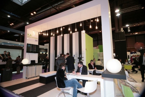 西班牙马德里光学眼镜展览会展会现场图片