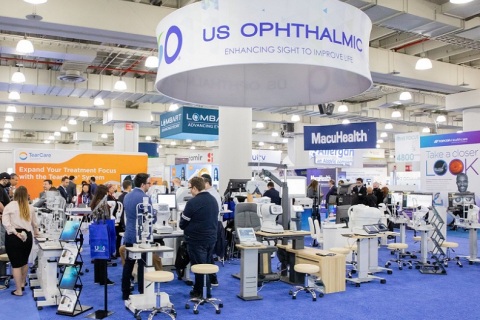 美国拉斯维加斯光学眼镜展览会展会现场图片