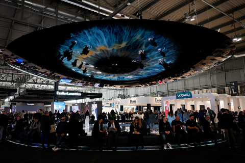 意大利米兰光学眼镜展览会展会现场图片