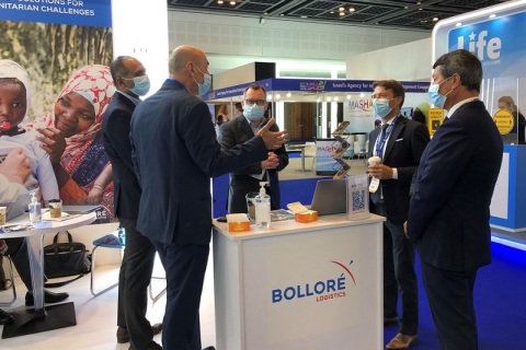 中东迪拜人道主义援助展览会展会现场图片