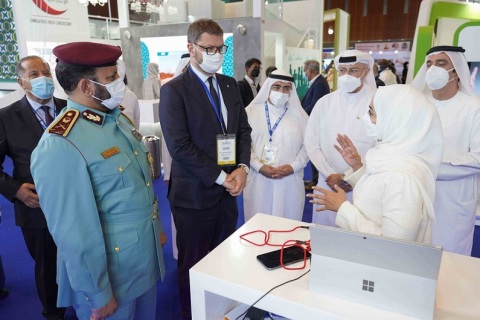 中东迪拜人道主义援助展览会展会现场图片