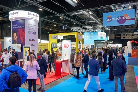 西班牙马德里光学眼镜展览会展会现场图片