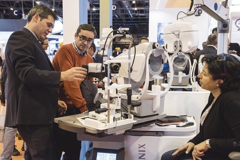 西班牙马德里光学眼镜展览会展会现场图片