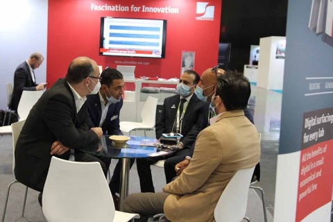 中东迪拜光学眼镜展览会展会现场图片