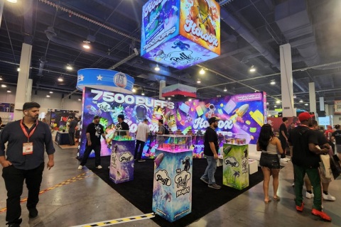 美国特色商品、非主流文化商品贸易展览会展会现场图片