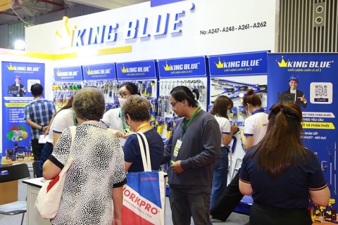 越南胡志明贸易展览会展会现场图片