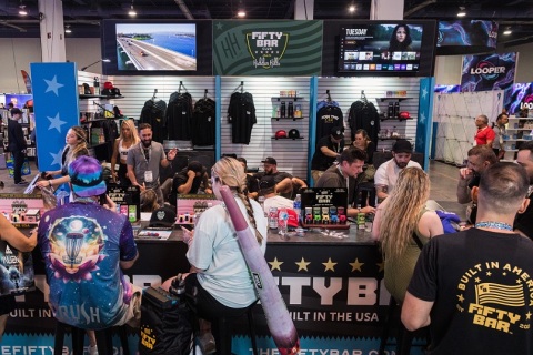 美国特色商品、非主流文化商品贸易展览会展会现场图片