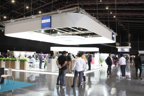 中东迪拜光学眼镜展览会展会现场图片