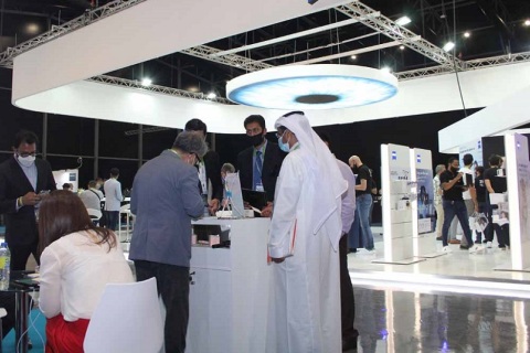 中东迪拜光学眼镜展览会展会现场图片