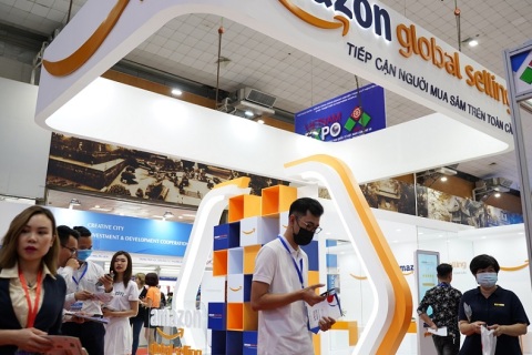 越南胡志明贸易展览会展会现场图片