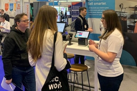 美国零售科技展览会展会现场图片