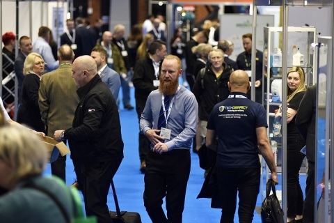 英国伦敦清洁用品、清洁设备展览会展会现场图片