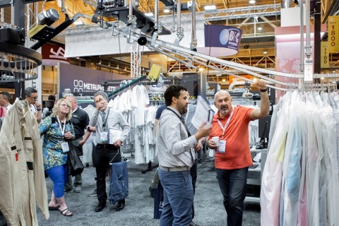 美国清洁用品和设备展览会展会现场图片