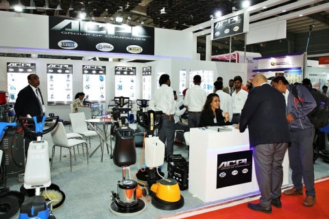 印度孟买清洁设备展览会展会现场图片