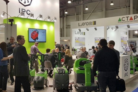 俄罗斯莫斯科清洁设备展览会展会现场图片