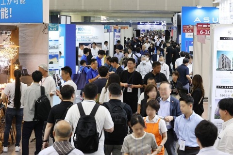 日本东京楼宇设备维修及清洁设备展览会展会现场图片