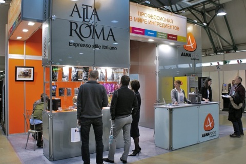 俄罗斯莫斯科商超及零售展览会展会现场图片