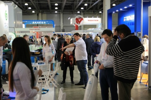 俄罗斯莫斯科清洁设备展览会展会现场图片