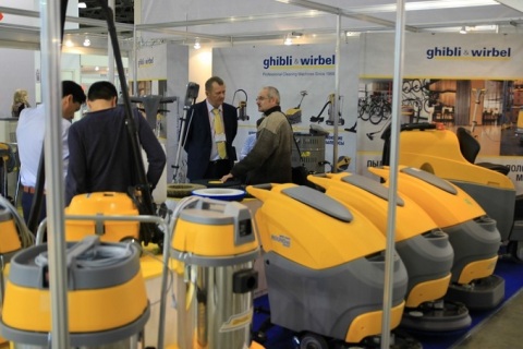 俄罗斯莫斯科清洁设备展览会展会现场图片