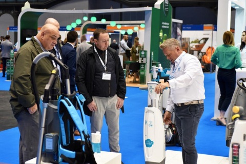 英国伦敦清洁用品、清洁设备展览会展会现场图片