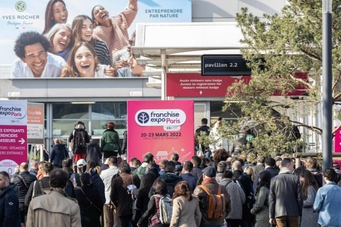 法国巴黎特许加盟展览会展会现场图片