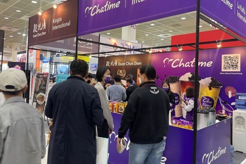 韩国首尔连锁加盟展览会展会现场图片