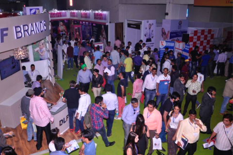 印度连锁加盟展览会展会现场图片