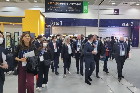 韩国首尔连锁加盟展览会展会现场图片