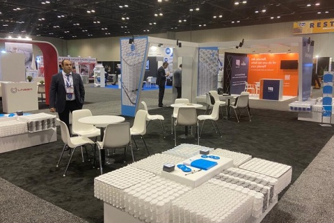 美国床垫睡眠展览会展会现场图片