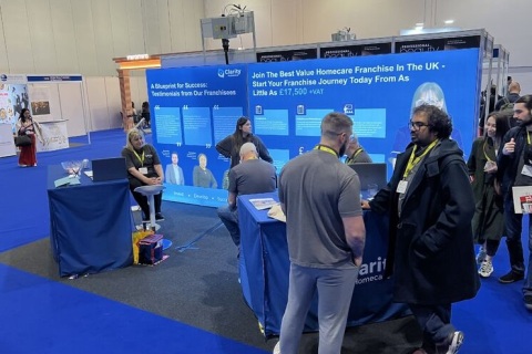 美国特许经营展览会展会现场图片