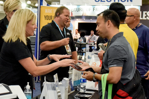 美国纽约连锁加盟展览会展会现场图片