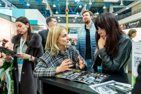 俄罗斯莫斯科连锁加盟展览会展会现场图片